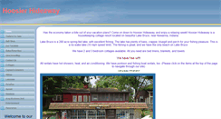 Desktop Screenshot of hoosierhideaway.com